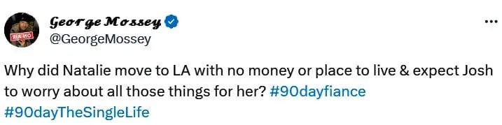 90 dan: jedan gledatelj proziva Natalie Mordovtseva na X