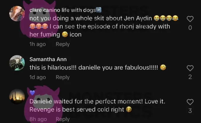   Danielle Cabral's fans are living for her TikTok video.
