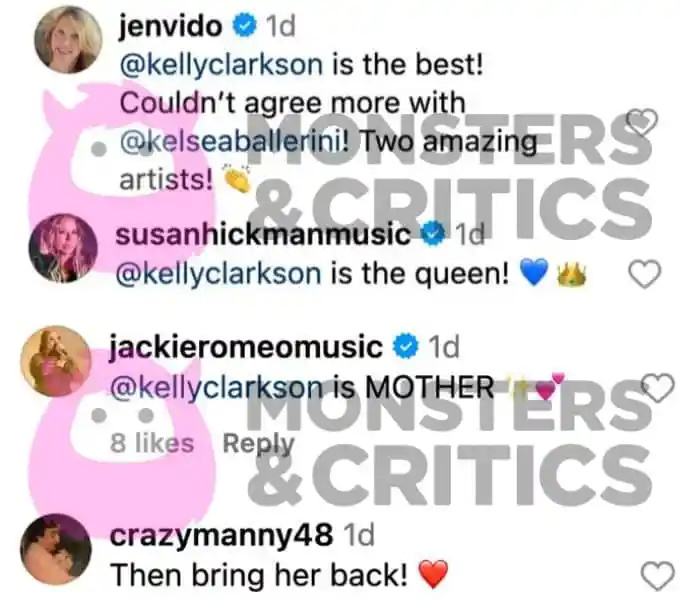   I fan della voce adorano Kelly Clarkson
