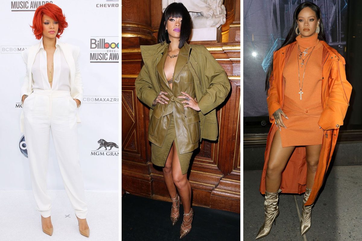 Rihanna mados akimirkos