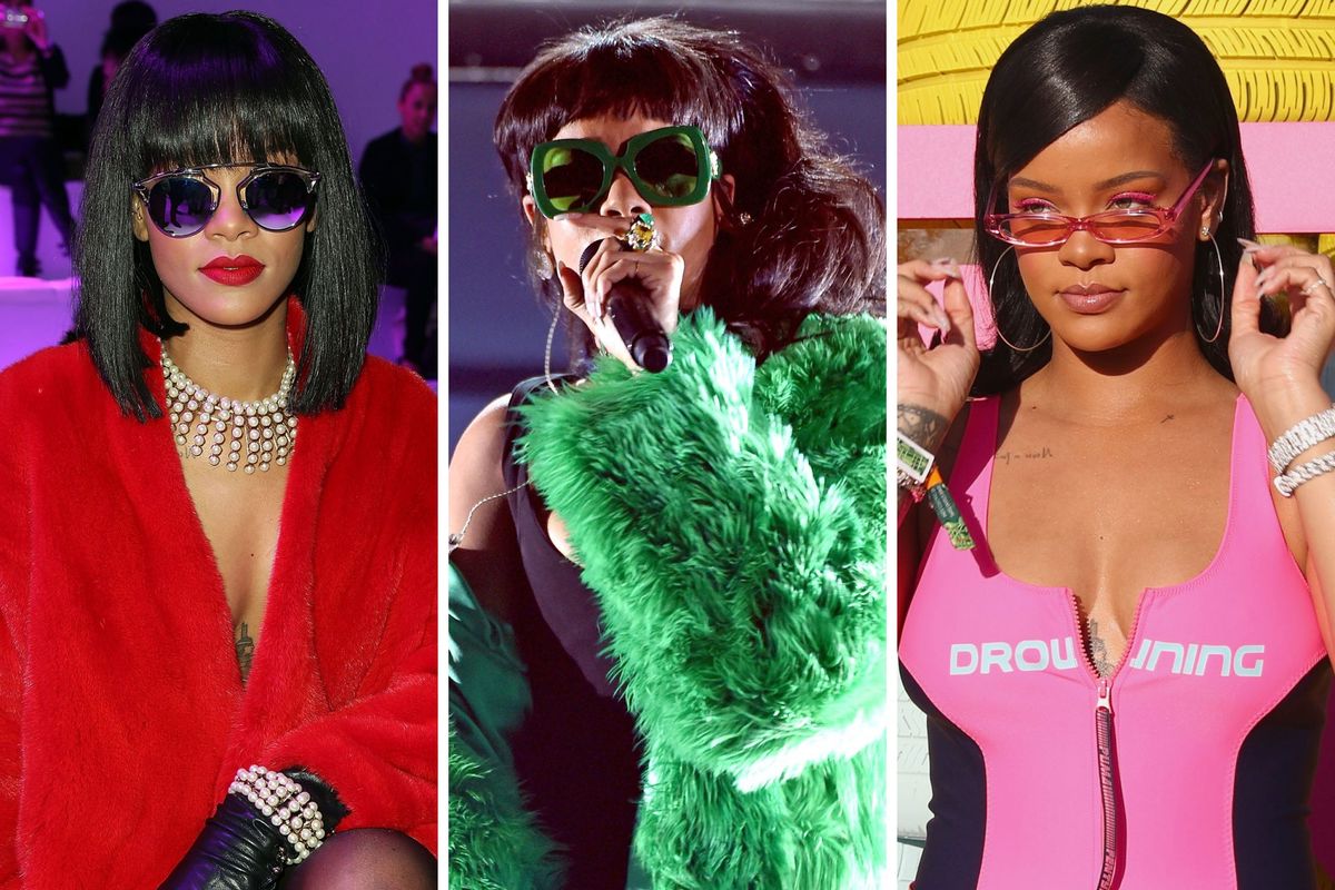 Rihanna mados akimirkos
