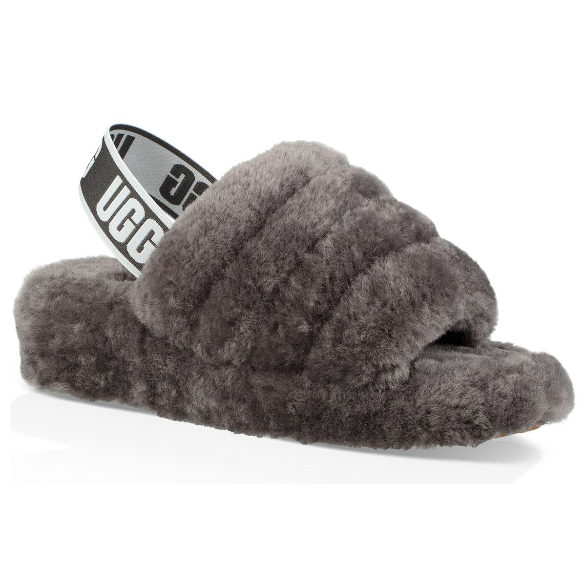 UGG Fluff Áno originálna šmykľavka Slide Neon Coral