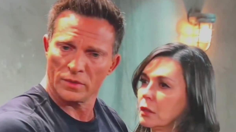   Steve Burton ja Finola Hughes Jasonina ja Annana GH:ssa