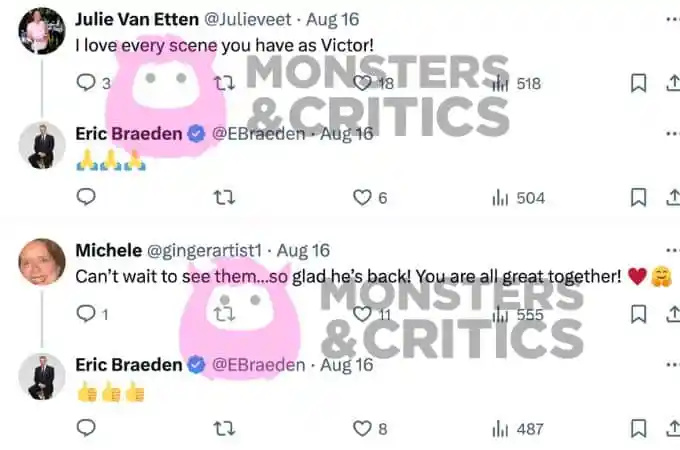   Mais comentários respondendo a Eric's X