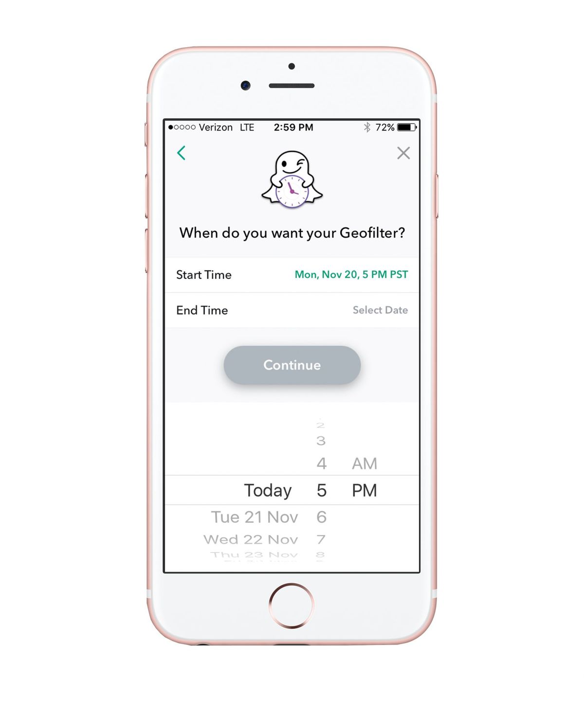 Snapchat Geofilter -opplæring