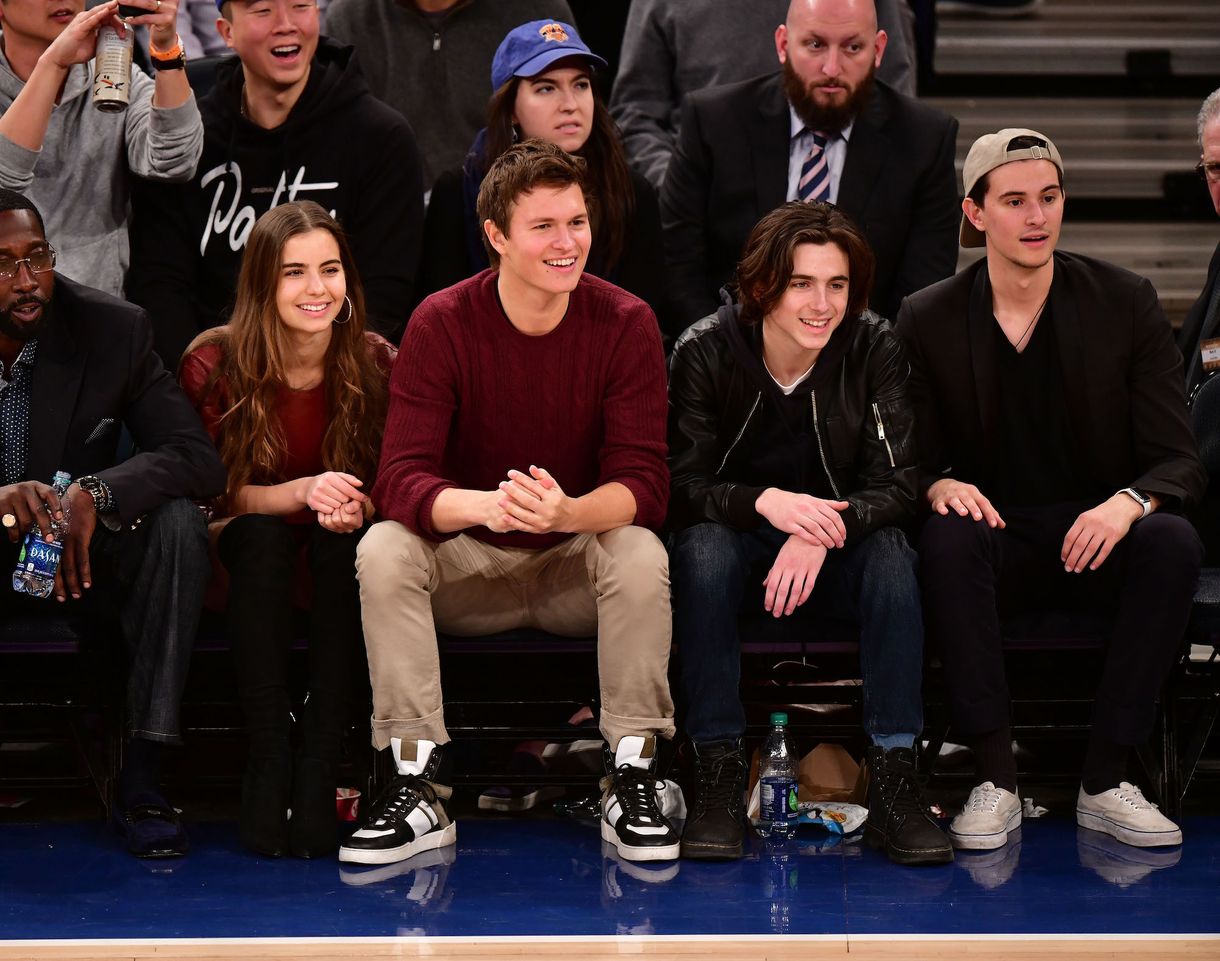 La nòvia d'Ansel Elgort, Violetta Komyshan, va compartir el missatge d'aniversari més maco del seu actor Beau