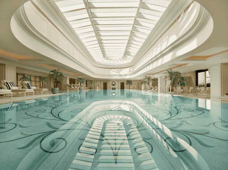 A piscina Penínsulas