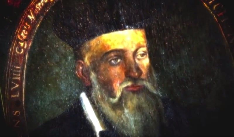 Nostradamus v posnetku iz zgodovine