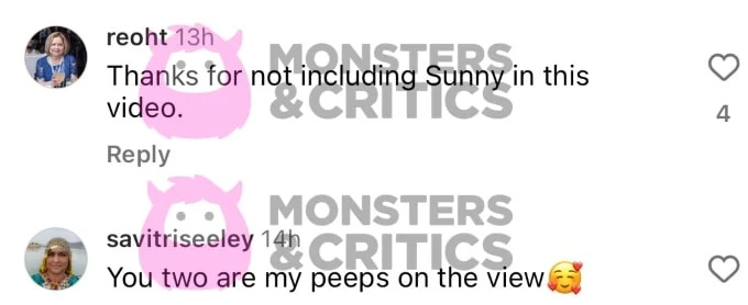   Comentários de fãs sobre Sunny Hostin