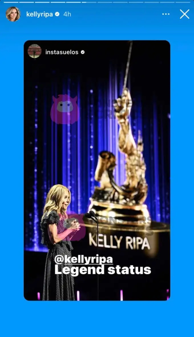   Kelly Ripa no Disney Legends Awards