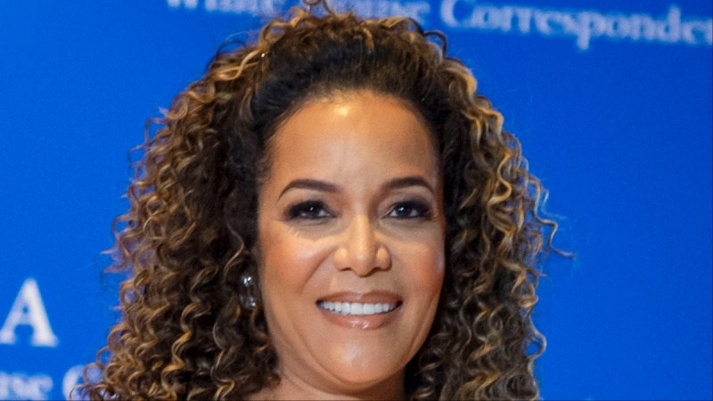 Sunny Hostin en un evento en la Casa Blanca