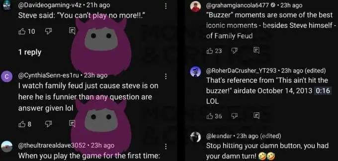   YouTube上的家庭仇恨观众对史蒂夫·哈维（Steve Harvey）和希尔达（Hilda）做出了反应's podium scene