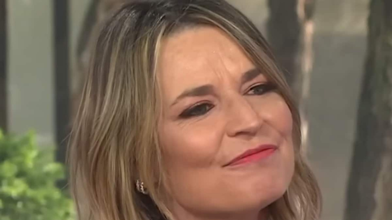 Savannah Guthrie Gesichtsaufnahme von NBC heute, Folge vom Juli 2024