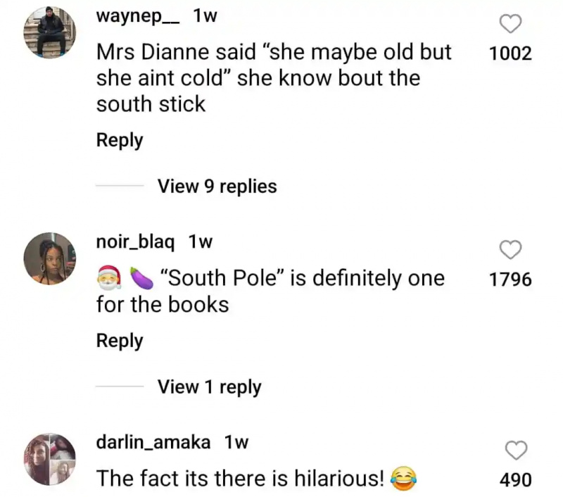   Widzowie waśni rodzinnej komentują Jessicę's answer on instagram