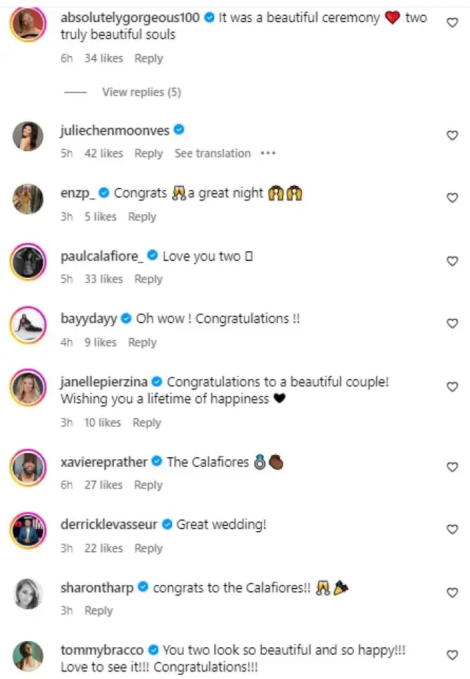   Cody-Hochzeitsnachrichten