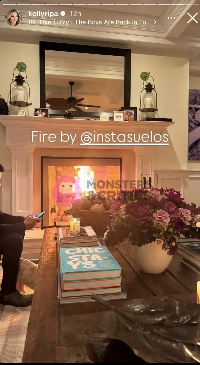 Kelly Ripa ha condiviso una foto su Instagram della sua lussuosa casa