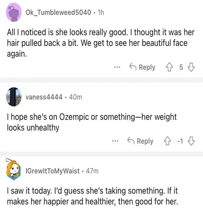   Феновете на View смятат, че Whoopi Goldberg е на Ozempic или нещо подобно.
