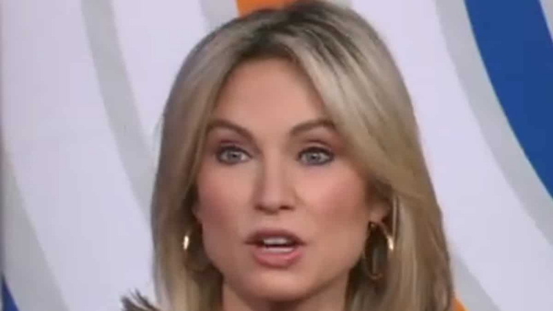   Zdjęcie twarzy Amy Robach z odcinka „Dzień dobry Ameryko” w ABC