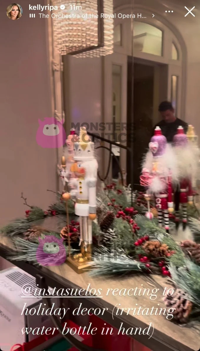 Kelly Ripa condivide le sue decorazioni natalizie