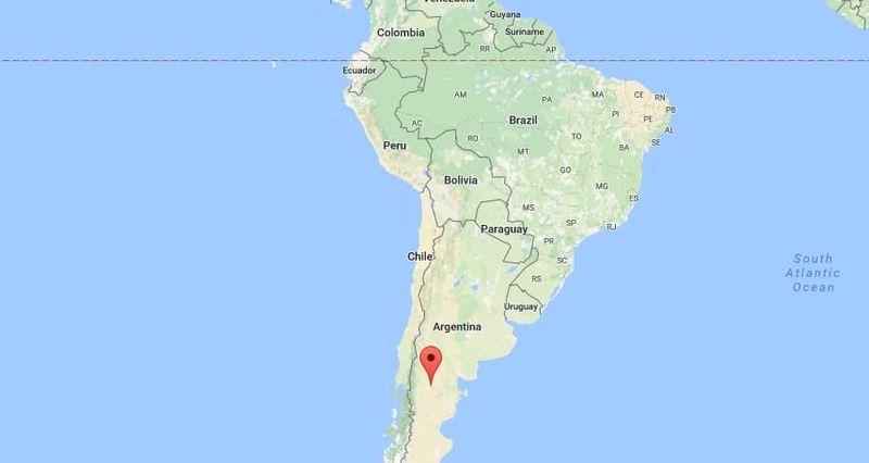 Patagónia térkép