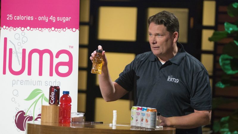 Jim Otteson postavlja Luma soda na Shark Tank