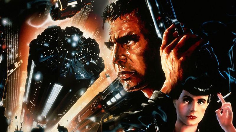 Harrison Ford a Blade Runner plakáton