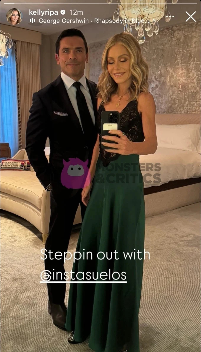 Kelly Ripa i Mark Consuelos prije noćnog izlaska