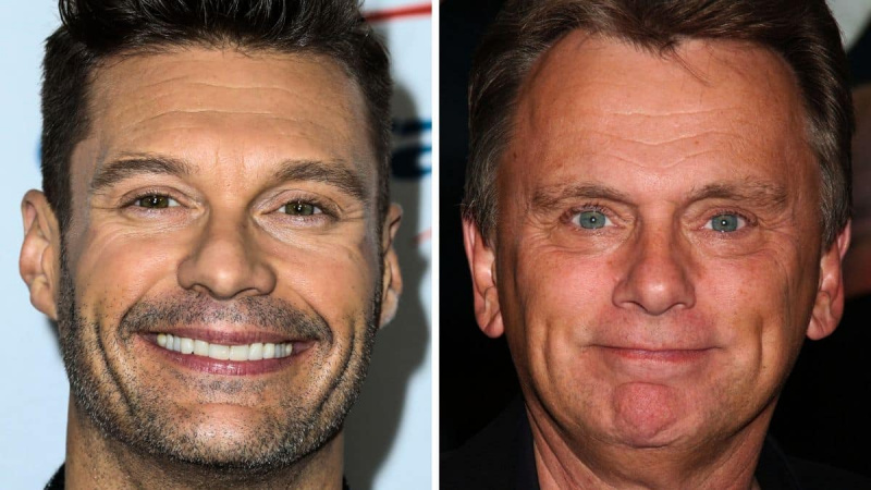   Ryan Seacrest em 102,7 KIIS FM's Jingle Ball and pat sajak at the premiere of Perfect Stranger