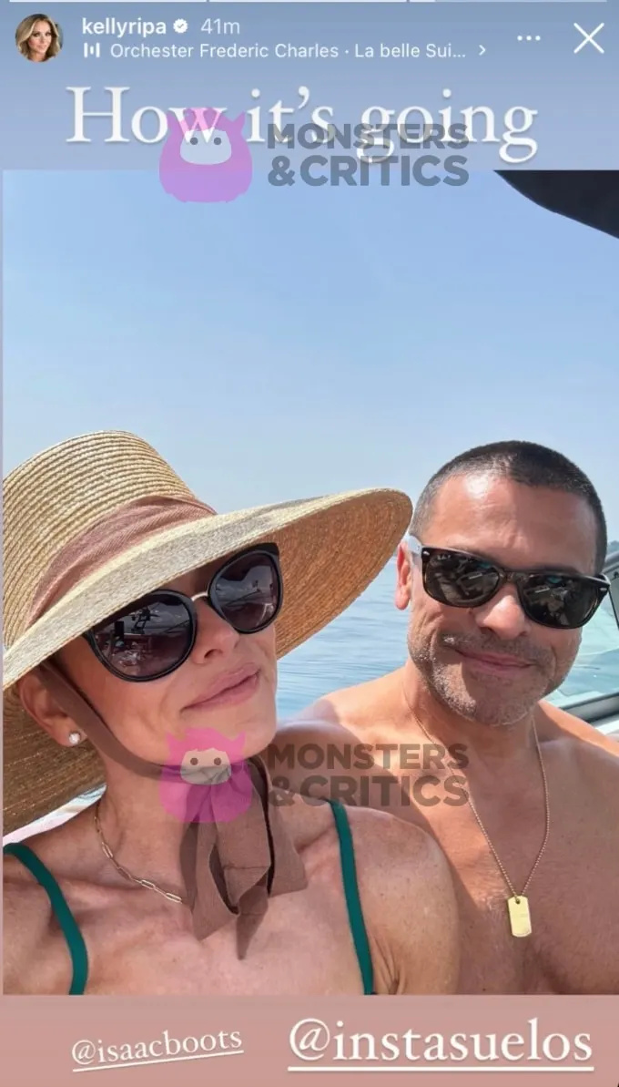  Кели Рипа сподели снимка в Instagram, на която тя и Марк Консуелос