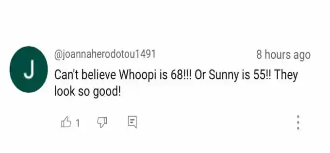   Sunny Hostin-Fan auf YouTube