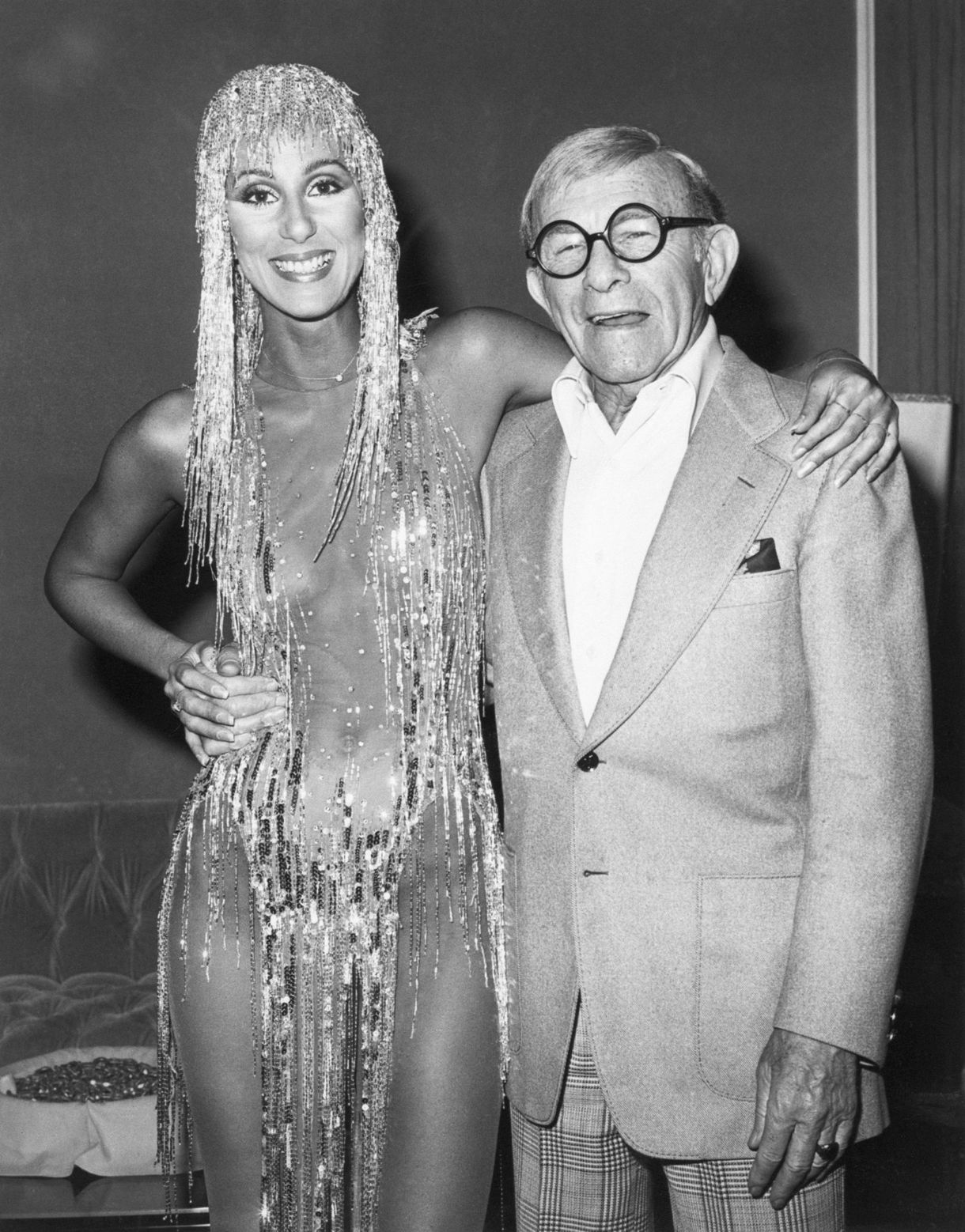 George Burns Standing W / Cher