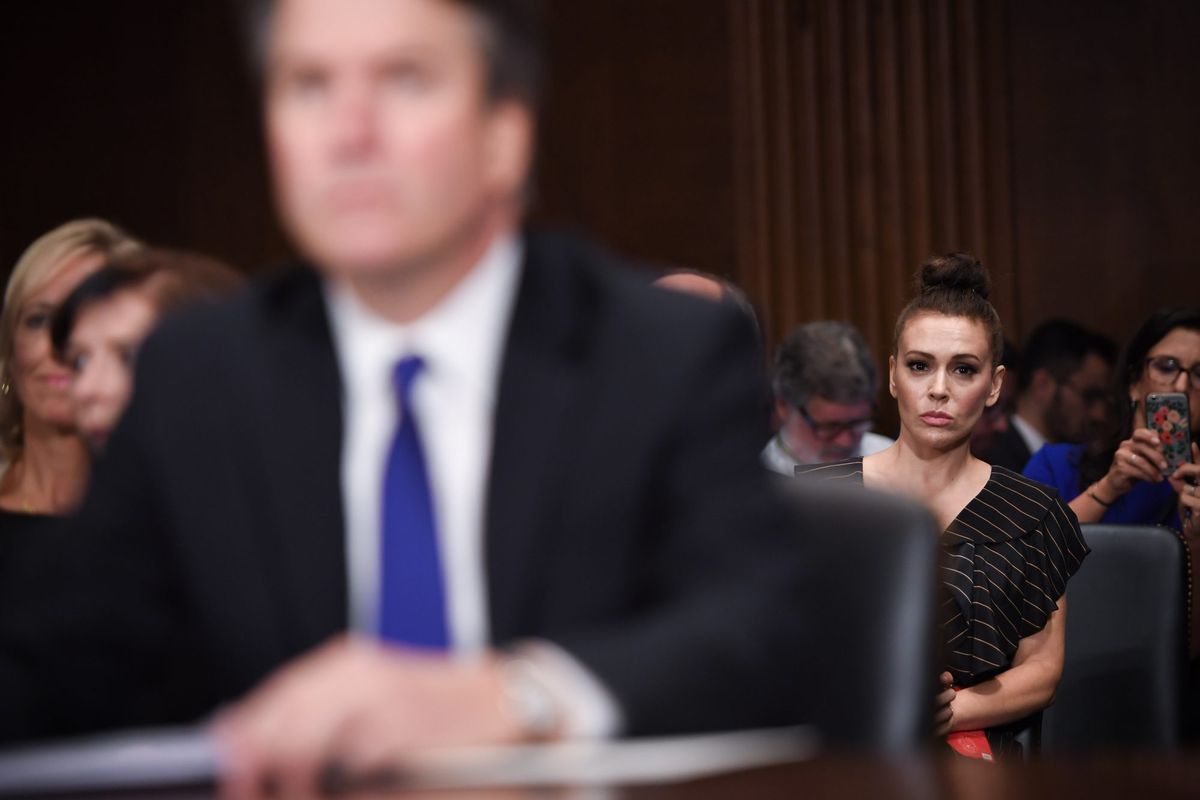 La Dra. Christine Blasey Ford y el candidato a la Corte Suprema Brett Kavanaugh testifican ante el Comité Judicial del Senado