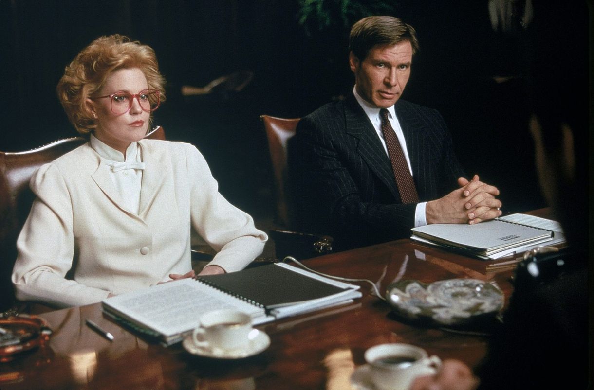 Al plató de Working girl