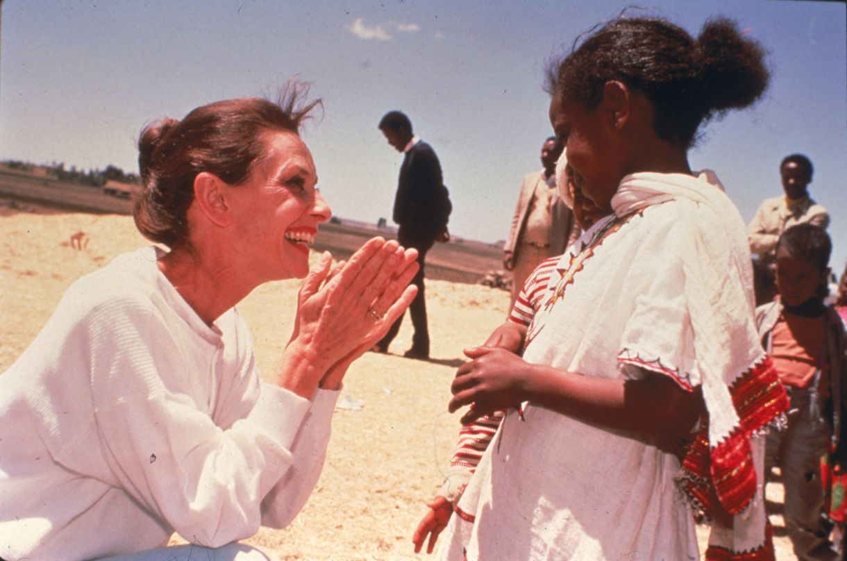 Audrey Hepburn UNICEF insluiten